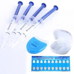 Teeth whitening bleaching gel