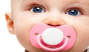 Using a pacifier, including bad oral habits