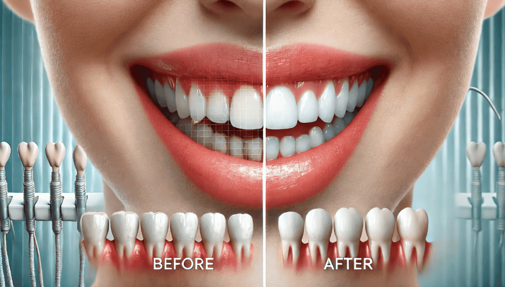 اصلاح کردن خط لبخند