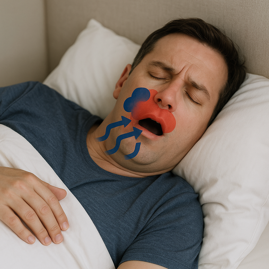 تأثیر اپلاینس‌های ارتودنسی بر تنفس دهانی و اختلالات خواب