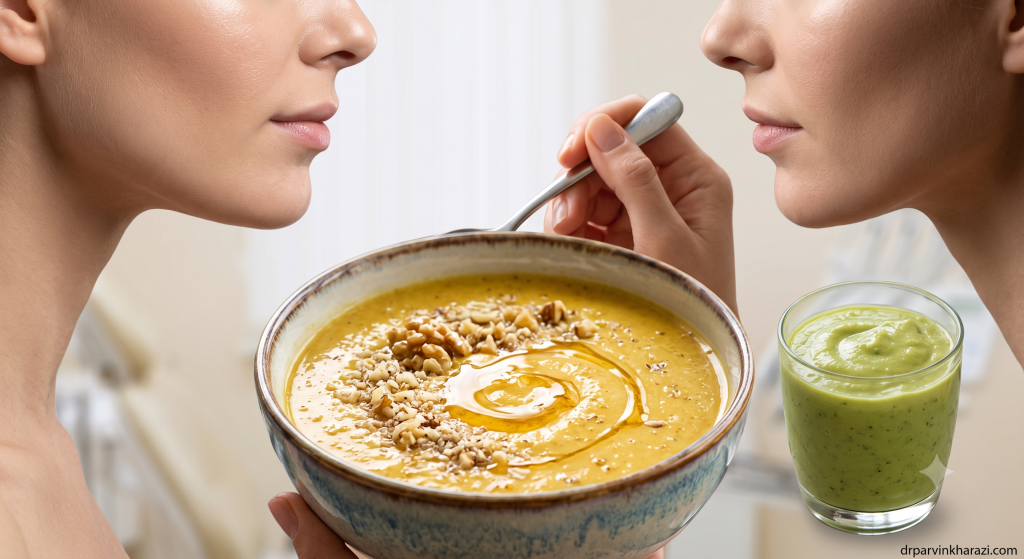 نمونه رژیم غذایی نرم و پرکالری برای بیماران ارتودنسی جهت حفظ وزن