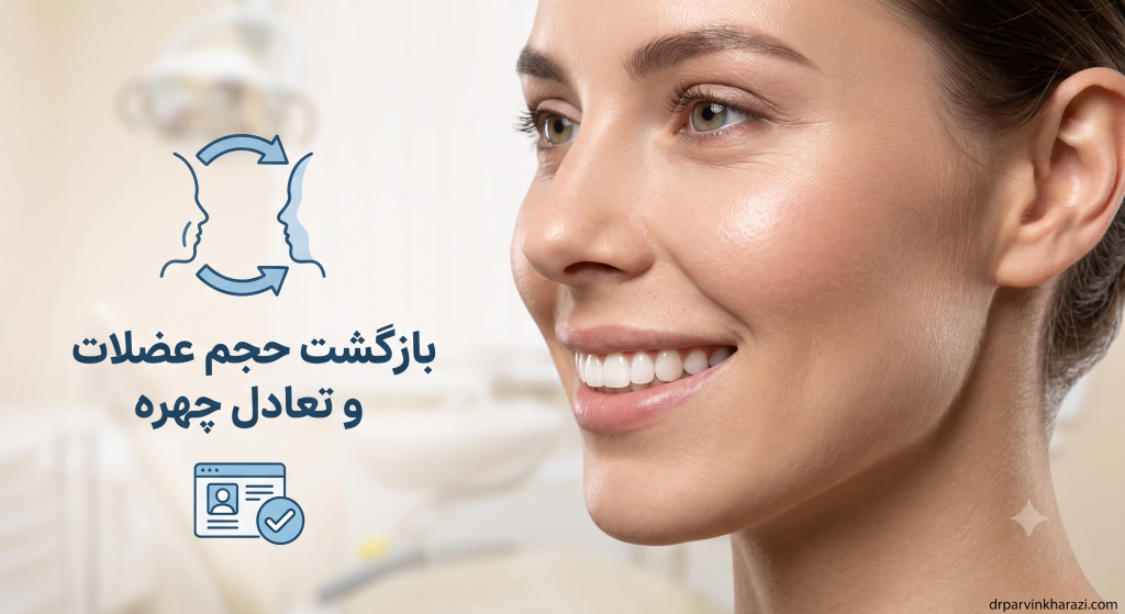 لبخند زیبا و بازگشت شادابی چهره پس از اتمام درمان ارتودنسی